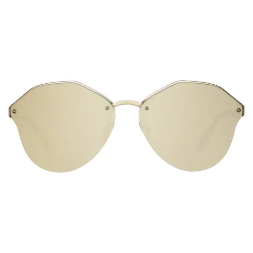 Prada - Prada Cinéma - Pale Gold Irregular Sunglasses - Prada Cinéma Collection - Sunglasses - Prada Eyewear - Avvenice