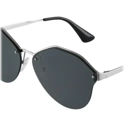 Prada - Prada Cinéma - Steel Irregular Sunglasses - Prada Cinéma Collection - Sunglasses - Prada Eyewear - Avvenice