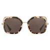 Prada - Prada Cinéma - Talco Turtle Square Sunglasses - Prada Cinéma Collection - Sunglasses - Prada Eyewear - Avvenice