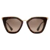 Prada - Prada Cinéma - Turtle Cat Eye Bold Sunglasses - Prada Cinéma Collection - Sunglasses - Prada Eyewear - Avvenice