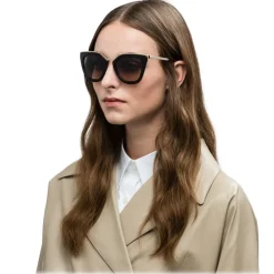 Prada - Prada Cinéma - Turtle Cat Eye Bold Sunglasses - Prada Cinéma Collection - Sunglasses - Prada Eyewear - Avvenice