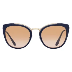 Prada - Prada Collection - Black and Soleil Round Cat Eye Sunglasses - Prada Collection - Sunglasses - Prada Eyewear - Avvenice