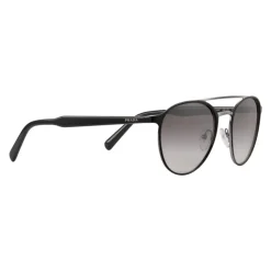 Prada - Prada Collection - Dark Black Round Double Deck Sunglasses - Prada Collection - Sunglasses - Prada Eyewear - Avvenice