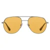 Prada - Prada Collection - Lead Square Aviator Sunglasses - Prada Collection - Sunglasses - Prada Eyewear - Avvenice