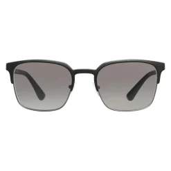 Prada - Prada Collection - Black Matt Classic Square Logo Sunglasses - Prada Collection - Sunglasses - Prada Eyewear - Avvenice