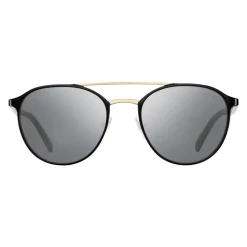 Prada - Prada Collection - Black Round Double Deck Sunglasses - Prada Collection - Sunglasses - Prada Eyewear - Avvenice