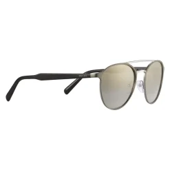 Prada - Prada Collection - Anthracite Round Double Deck Sunglasses - Prada Collection - Sunglasses - Prada Eyewear - Avvenice