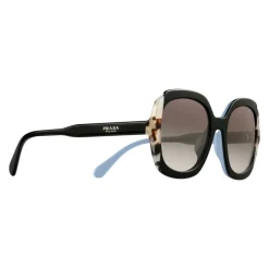 Prada - Prada Collection - Black Astral Talc Tortoise Square Sunglasses - Alternative Fit - Sunglasses - Prada Eyewear - Avvenice