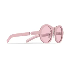Prada - Prada Duple - Round Sunglasses - Petal Pink - Prada Collection - Sunglasses - Prada Eyewear - Avvenice