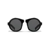 Prada - Prada Duple - Round Sunglasses - Black - Prada Collection - Sunglasses - Prada Eyewear - Avvenice
