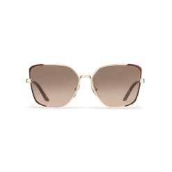 Prada - Prada Eyewear - Square Sunglasses - Cocoa Brown Pale Gold - Prada Collection - Sunglasses - Prada Eyewear - Avvenice