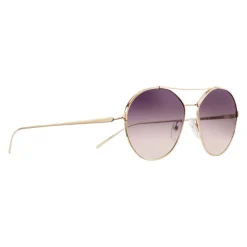 Prada - Prada Eyewear Collection - Pale Gold Aviator Sunglasses - Prada Collection - Sunglasses - Prada Eyewear - Avvenice