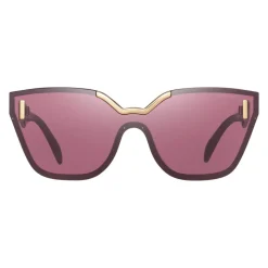 Prada - Prada Hide - Bordeaux Cat Eye Unique Sunglasses - Prada Hide Collection - Sunglasses - Prada Eyewear - Avvenice