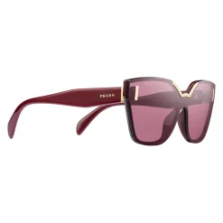 Prada - Prada Hide - Bordeaux Cat Eye Unique Sunglasses - Prada Hide Collection - Sunglasses - Prada Eyewear - Avvenice