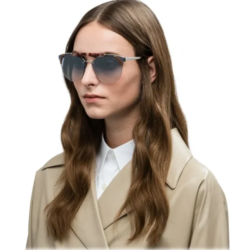 Prada - Prada Ornate - Orchid Turtle Cat Eye Sunglasses - Prada Ornate Collection - Sunglasses - Prada Eyewear - Avvenice