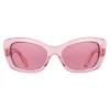 Prada - Prada Postcard - Fluo Pink Cat Eye Sunglasses - Prada Postcard Collection - Sunglasses - Prada Eyewear - Avvenice