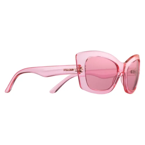 Prada - Prada Postcard - Fluo Pink Cat Eye Sunglasses - Prada Postcard Collection - Sunglasses - Prada Eyewear - Avvenice