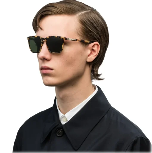 Prada - Prada Redux - Turtle Honey Square Sunglasses - Prada Redux Collection - Sunglasses - Prada Eyewear - Avvenice