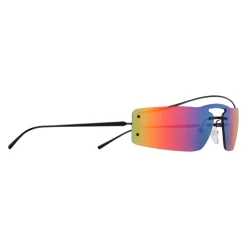 Prada - Prada Runway - Black Multicolor Square Sunglasses - Prada Runway Collection - Sunglasses - Prada Eyewear - Avvenice