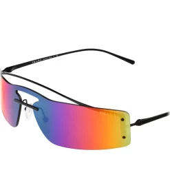 Prada - Prada Runway - Black Multicolor Square Sunglasses - Prada Runway Collection - Sunglasses - Prada Eyewear - Avvenice