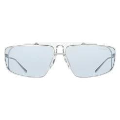 Prada - Prada Runway - Steel Square Top Bar Sunglasses - Prada Runway Collection - Sunglasses - Prada Eyewear - Avvenice