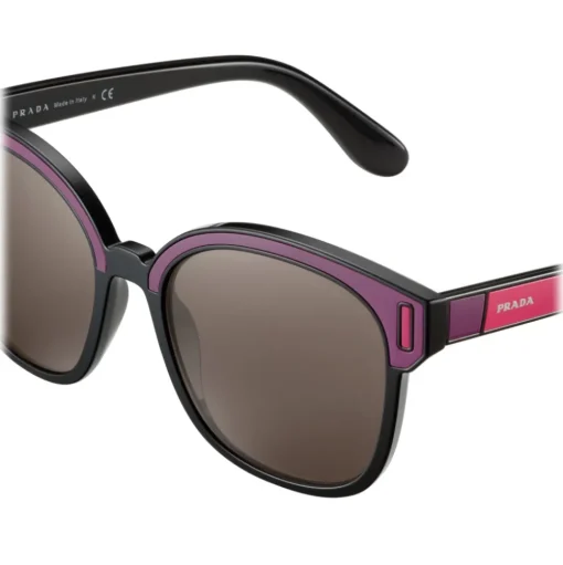 Prada - Prada Tapestry - Amarena Square Pop Sunglasses - Prada Tapestry Collection - Sunglasses - Prada Eyewear - Avvenice