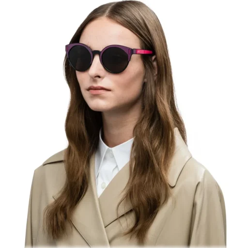 Prada - Prada Tapestry - Amarena Round Pop Sunglasses - Prada Tapestry Collection - Sunglasses - Prada Eyewear - Avvenice