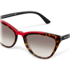 Prada - Prada Ultravox - Cat Eye Sunglasses - Red Tortoiseshell - Prada Collection - Sunglasses - Prada Eyewear - Avvenice