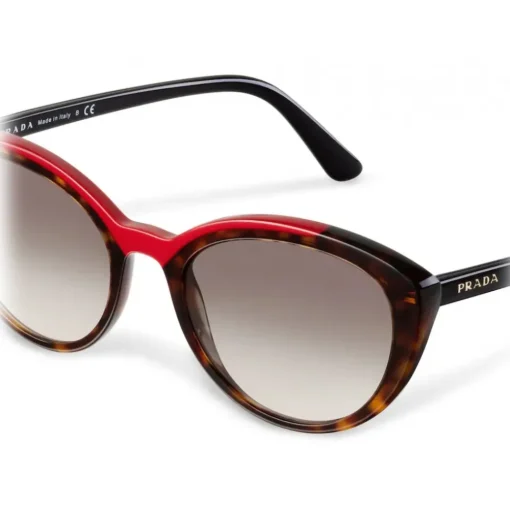 Prada - Prada Ultravox - Cat Eye Sunglasses - Red Tortoiseshell - Prada Collection - Sunglasses - Prada Eyewear - Avvenice