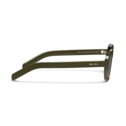 Prada - Rectangular Sunglasses - Military Green - Prada Collection - Sunglasses - Prada Eyewear - Avvenice