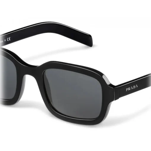 Prada - Rectangular Sunglasses - Black - Prada Collection - Sunglasses - Prada Eyewear - Avvenice