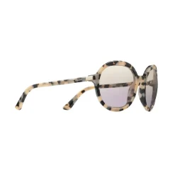 Prada - Round Sunglasses - Cameo Beige Tortoiseshell - Prada Collection - Sunglasses - Prada Eyewear - Avvenice