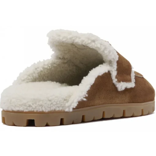 Prada - Tobacco Brown Mules - Prada Exclusive Luxury Collection - Avvenice