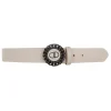 Priscilla Dinamo - Great Hug - Ivory - Belt - Made in Italy - Luxury Exclusive Collection - Avvenice