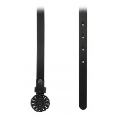 Priscilla Dinamo - Hug - Black - Belt - Made in Italy - Luxury Exclusive Collection - Avvenice