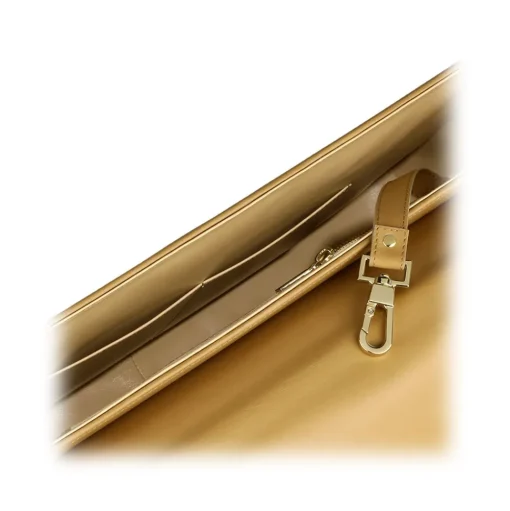 Priscilla Dinamo - Mademoiselle Maxi Clutch Bag - Camel - Bag - Made in Italy - Luxury Exclusive Collection - Avvenice