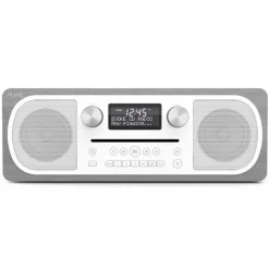 Pure - Evoke C-D6 - Grey Oak - Stereo All-in-One Music System with Bluetooth - High Quality Digital Radio - Avvenice