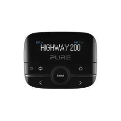 Pure - Highway 200 - In-Car DAB/DAB+ Radio Adapter with Music via Aux-In - High Quality Digital Radio - Avvenice