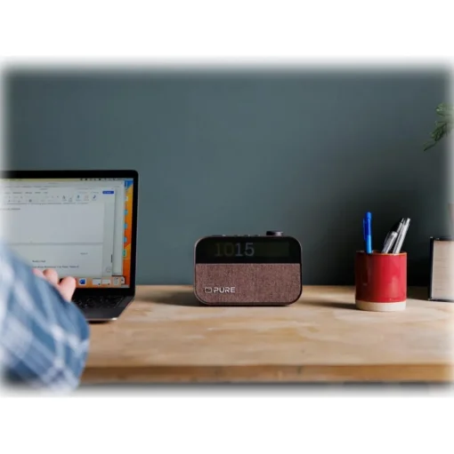 Pure - Moment - The Ambient Sleep Companion - Coffee Black - High Quality Digital Radio - Avvenice