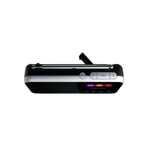 Pure - Move T4 - Black - Pocket-Sized Personal DAB+/FM Rechargeable Radio with Bluetooth - High Quality Digital Radio - Avvenice