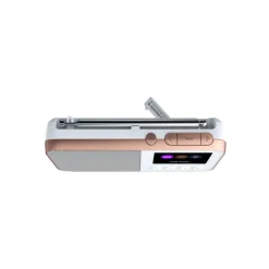 Pure - Move T4 - White - Pocket-Sized Personal DAB+/FM Rechargeable Radio with Bluetooth - High Quality Digital Radio - Avvenice