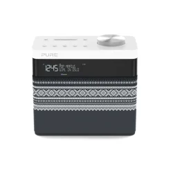 Pure - Pop Maxi Marius - Grey - Portable Stereo DAB/DAB+/FM Radio with Bluetooth - High Quality Digital Radio - Avvenice