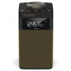 Pure - Pop Midi S - Gold - Compact and Portable DAB/DAB+/FM Radio with Bluetooth - High Quality Digital Radio - Avvenice