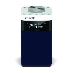 Pure - Pop Midi S - Navy - Compact and Portable DAB/DAB+/FM Radio with Bluetooth - High Quality Digital Radio - Avvenice