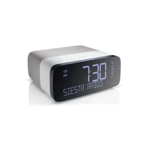 Pure - Siesta Rise - Bedside DAB/DAB+ and FM Radio - High Quality Digital Radio - Avvenice