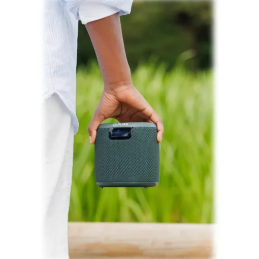 Pure - Woodland Mini - The Perfect Compact Outdoor Speaker - Green - High Quality Digital Radio - Avvenice