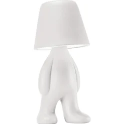 Qeeboo - Bigger Brother Lamp - White - Qeeboo Lamp by Stefano Giovannoni - Lighting - Home - Avvenice