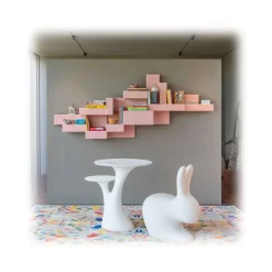 Qeeboo - Carpet Let’s Dance Animal Traces Light Rectangular - Rectangular - Qeeboo Carpet by Nynke Tynagel - Furnishing - Home - Avvenice