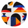 Qeeboo - Carpet Oggian Italian Vibes Round - Qeeboo Carpet by Marco Oggian - Furnishing - Home - Avvenice