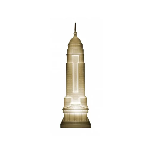 Qeeboo - Empire Lamp Metal Finish - Gold - Qeeboo Free Standing Lamp by Studio Job - Lighting - Home - Avvenice